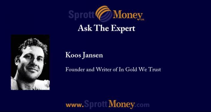 Sprott Money Koos Jansen