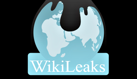 Wikileaks logo black