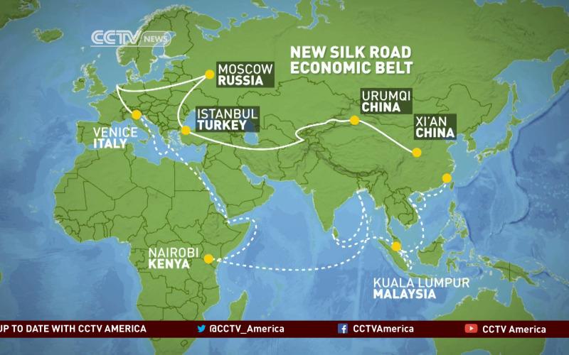 AIIB silk road