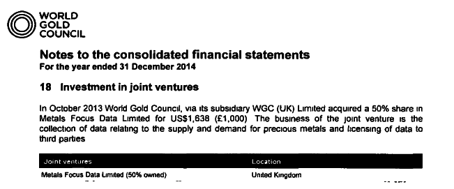 WGC Metals Focus