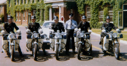 RAF Mildenhall police escort