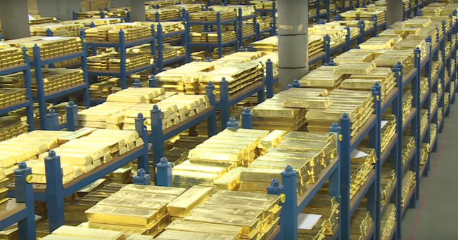 BOE gold vault