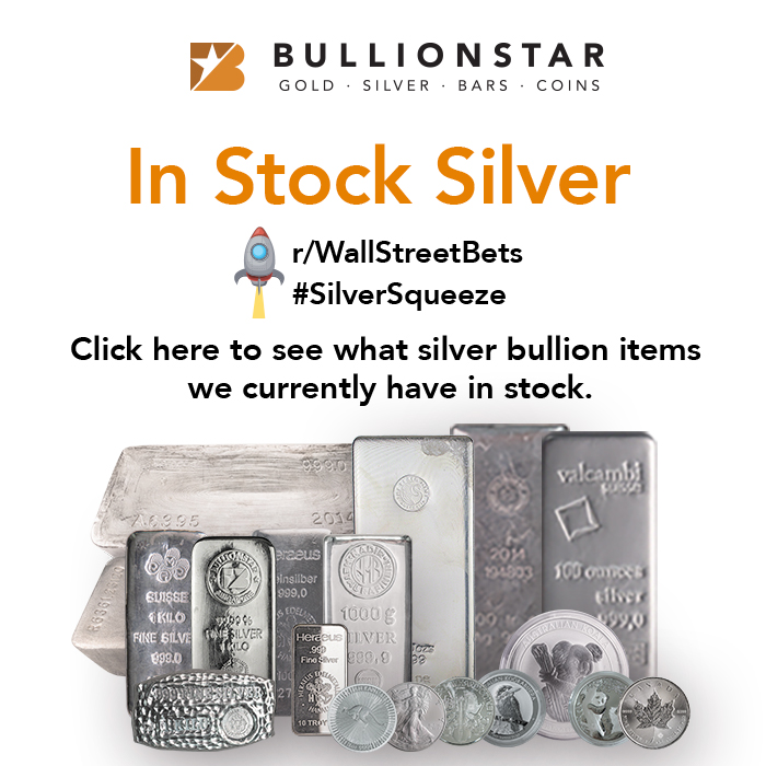 Click here to see what silver bullion item we currently have in stock