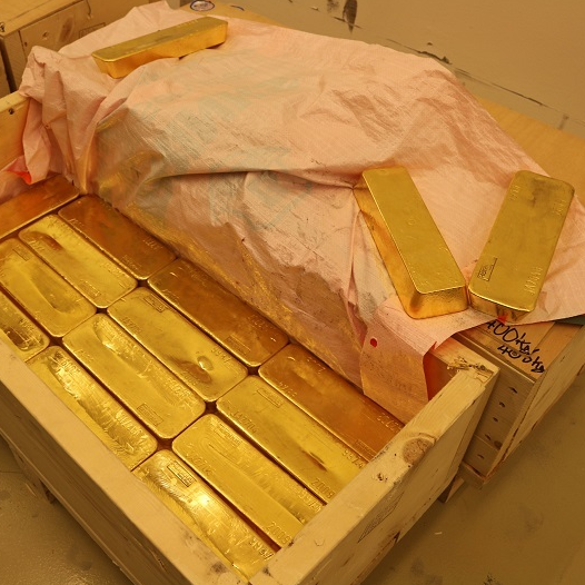 Some of Hungary's newly purchased gold bars
