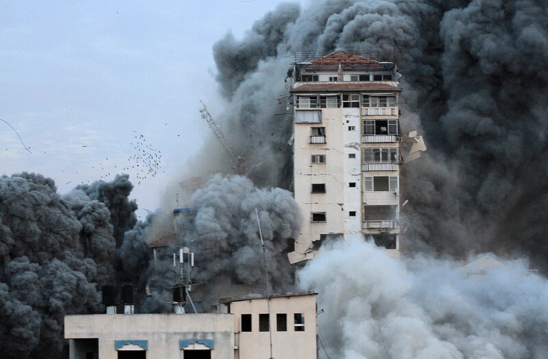 Damage in Gaza Strip during the October 2023‏‏