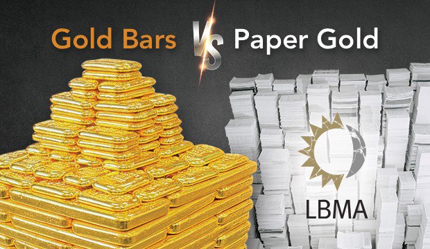 Physical Gold at BullionStar vs Paper Gold at LBMA