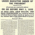 Gold Confiscation – Can It Happen Again?