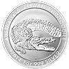 2014 1 oz Australian Saltwater Crocodile Silver Bullion Coin (BU)