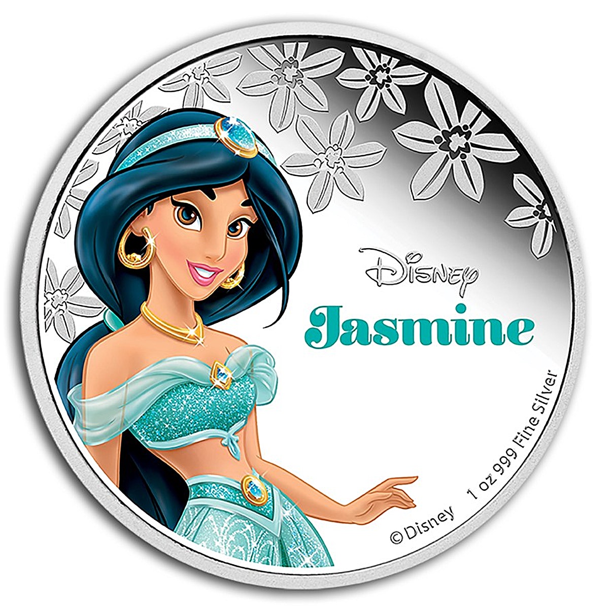 Дисней принцесса монета Жасмин