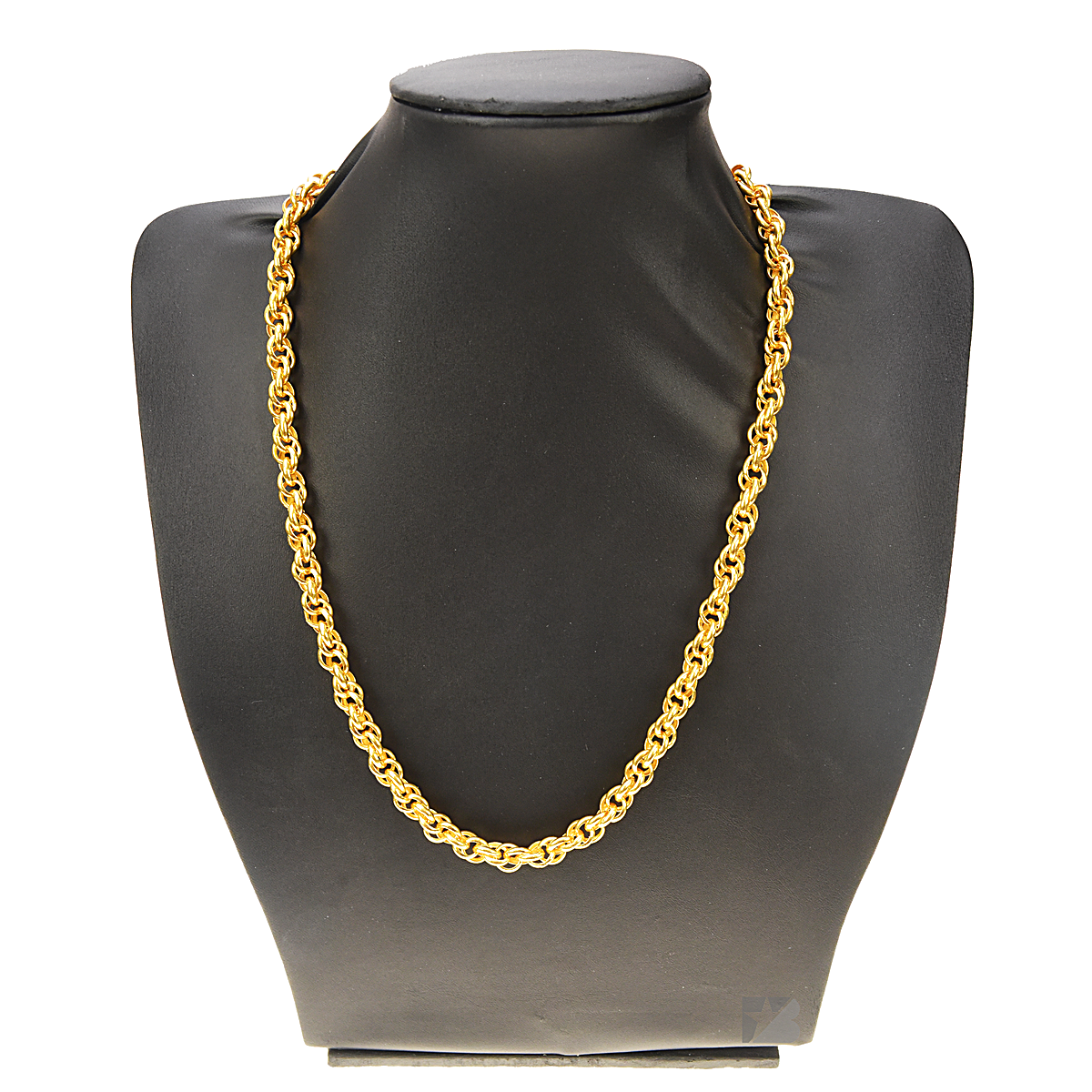 Gold Necklace - 24 karat - 128.91 gram fine gold weight