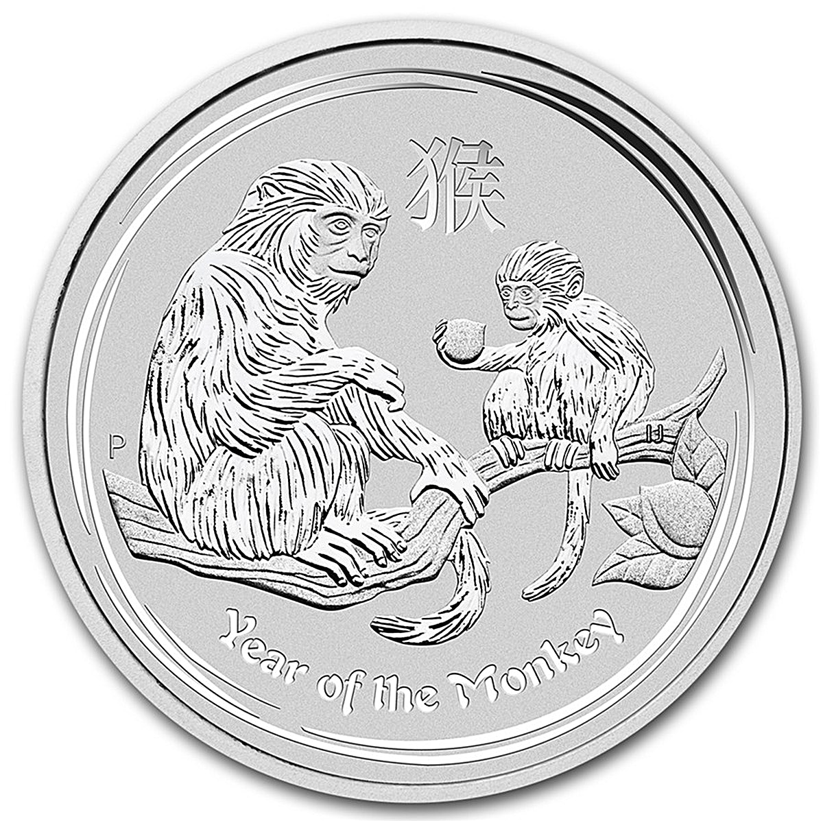 Australian Silver Lunar Series 2016 - Year of the Monkey - 1 kg