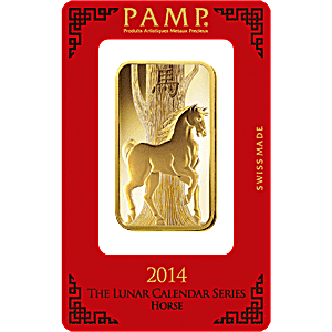 2014 1 oz PAMP Lunar Series 