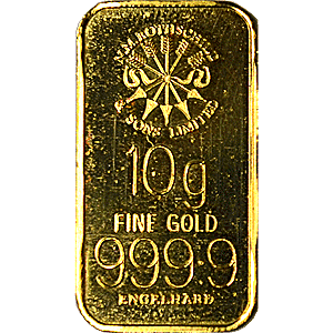 10 Gram N.M. Rothschild & Sons Gold Bullion Bar