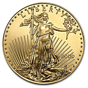2009 1/4 oz American Gold Eagle Bullion Coin