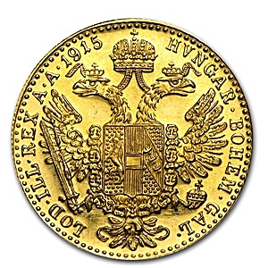 Austrian 1 Ducat Gold Coin (Various Years)