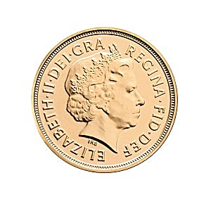 3.66 Gram British Half Gold Sovereign Bullion Coin
