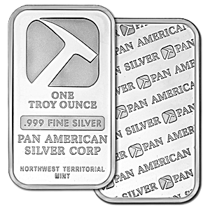 1 oz Pan American Silver Bullion Bar