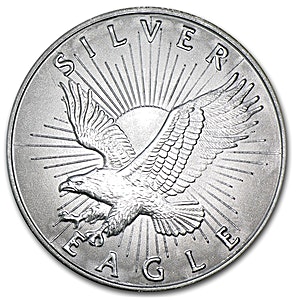 1 oz Sunshine Minting Silver Bullion Round