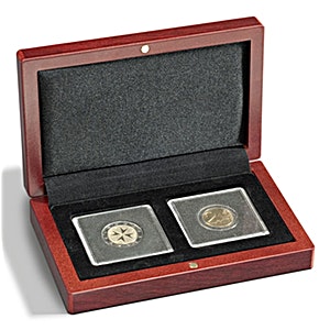Volterra Coin Box for 2 Quadrum Coin Capsules