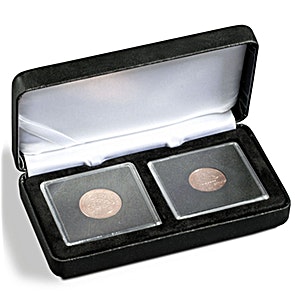 Nobile Coin Box for 2 Quadrum Coin Capsules