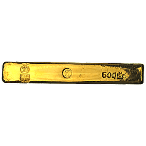 500 Gram Japan Gold Bullion Bar