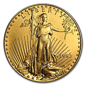 1 oz American Gold Eagle Bullion Coin (Various Years)