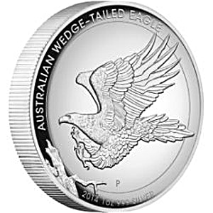 1 oz Australian Wedge Tailed Eagle Proof Silver Coin