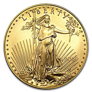 2005 1 oz American Gold Eagle Bullion Coin