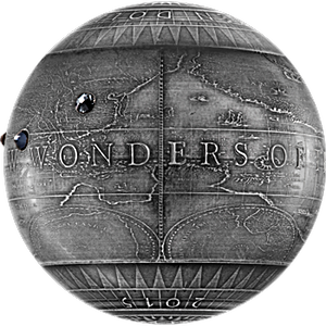 2015 7 oz Niue Seven New Wonders of the World Antique-Finished Silver Coin
