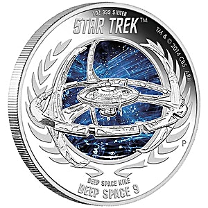 1 oz Star Trek Series Deep Space Nine Silver Coin