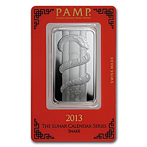 2013 1 oz PAMP Lunar Series 