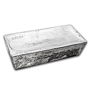 1002.50 oz Heraeus Silver Bullion Bar