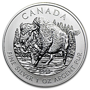 2013 1 oz Canadian Wildlife Series 