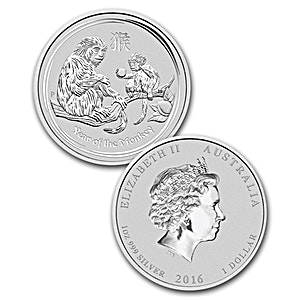 2016 1 oz Australia Lunar Series 