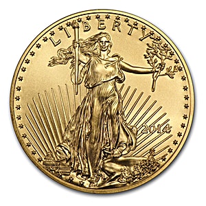 2014 1 oz American Gold Eagle Bullion Coin