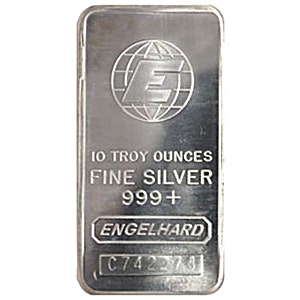 10 oz Engelhard Silver Bullion Bar