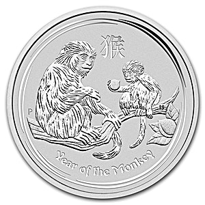 2016 10 oz Australian Lunar Series 