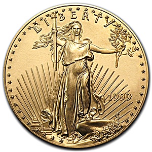 1999 1 oz American Gold Eagle Bullion Coin