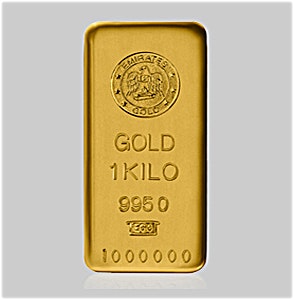 1 Kilogram Emirates Gold Bullion Bar