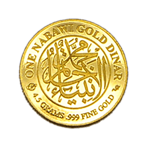 One Nabawi Gold Dinar Coin