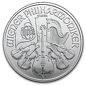 2010 1 oz Austrian Silver Philharmonic Bullion Coin