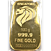 100 Gram Singa Gold Bullion Bar thumbnail