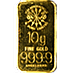 10 Gram N.M. Rothschild & Sons Gold Bullion Bar thumbnail