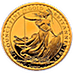 1987 1/2 oz UK Gold Britannia Proof Bullion Coin thumbnail