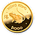 1984 0.47 oz Hong Kong Lunar Zodiac 