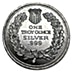 1 oz Indian Head Cent Silver Bullion Round (With Ridges)  thumbnail