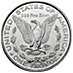 1 oz Morgan Dollar Silver Bullion Round thumbnail