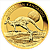 2015 1/10 oz Australian Gold Kangaroo Nugget Bullion Coin thumbnail