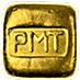 1 oz PMT Cast Gold Bullion Bar thumbnail