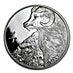 2015 1 oz Niue Lunar Goat Silver Coin thumbnail